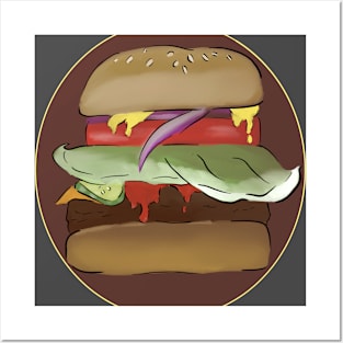 Burger Posters and Art